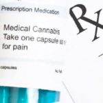Medicinal Cannabis Prescription and Pill Bottle