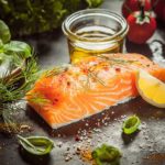 Salmon Filet, Herbs, and Lemon