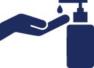 Applying Hand Sanitizer