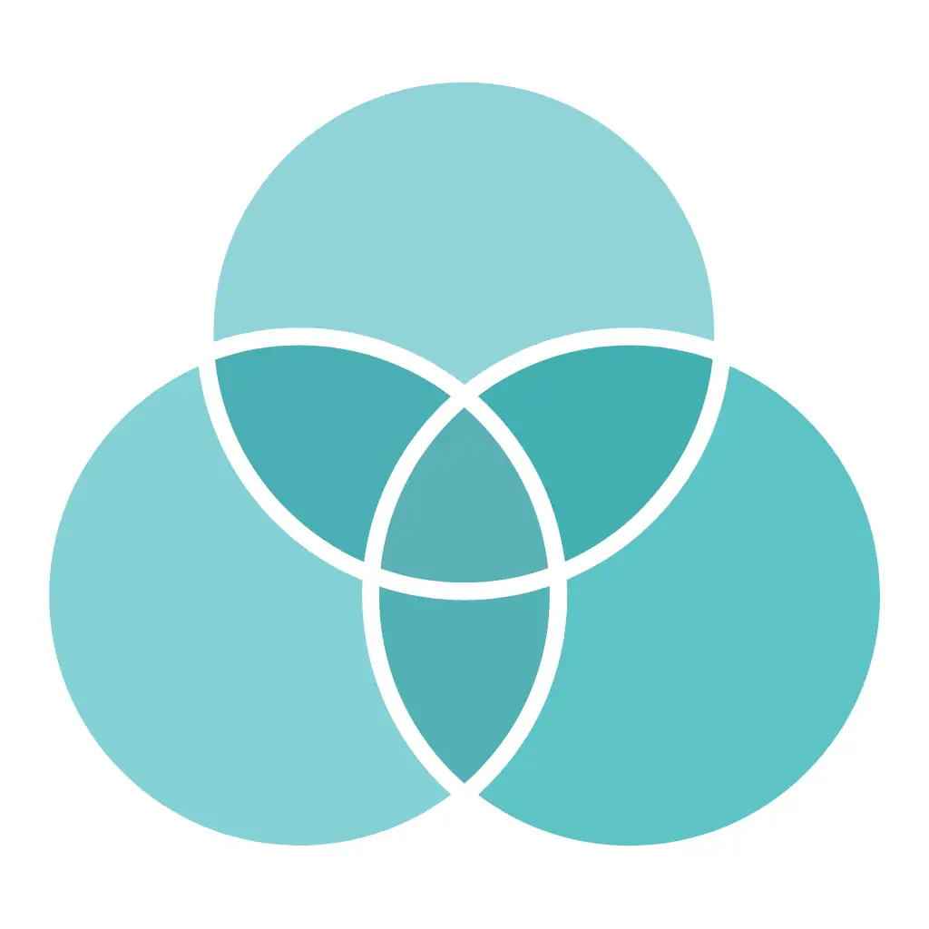 Icon-Three Overlapping Circles