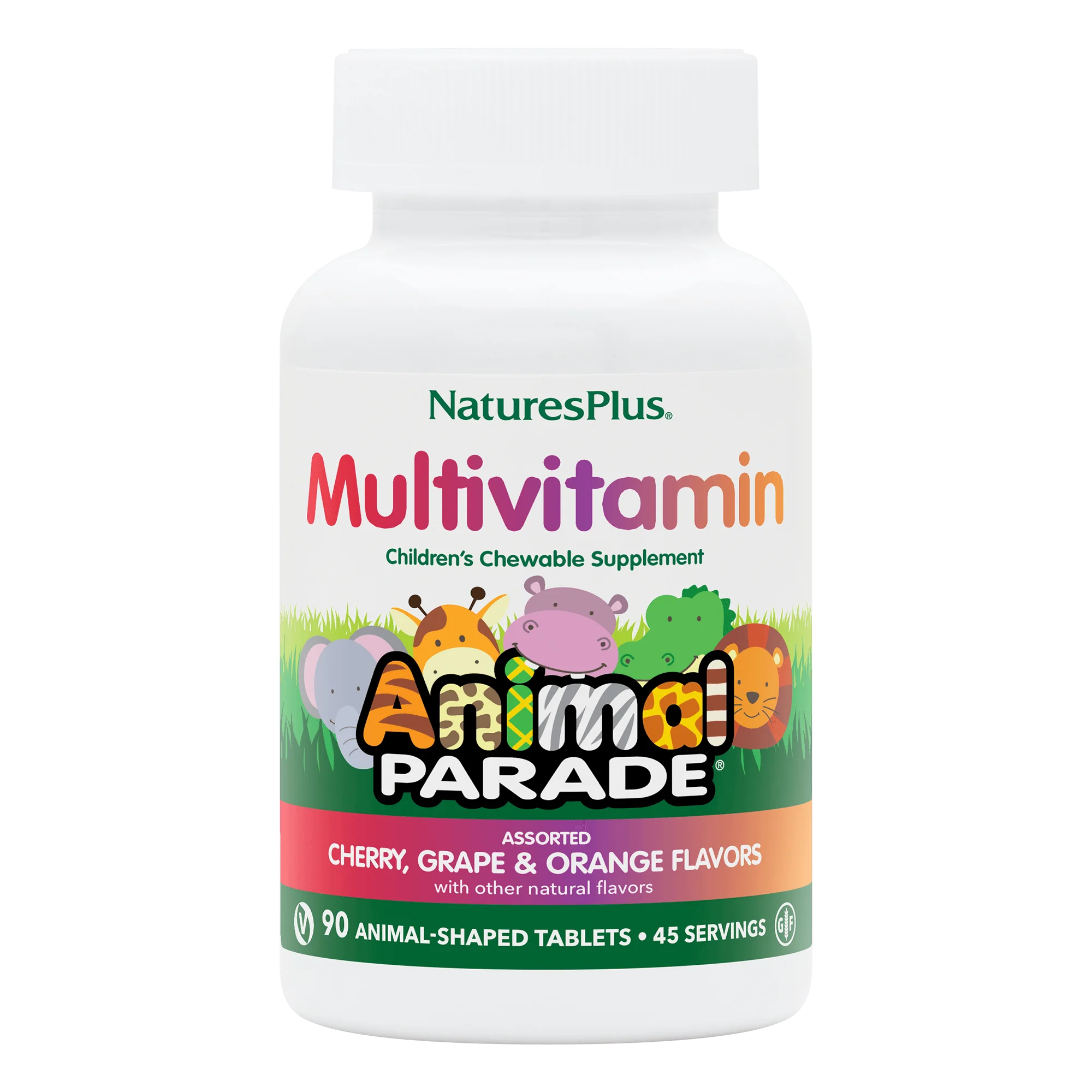 Nature's Plus Animal Parade® Multivitamin Children’s Chewables - Assorted