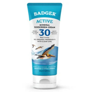 Badger Active Mineral Sunscreen Cream SPF 50